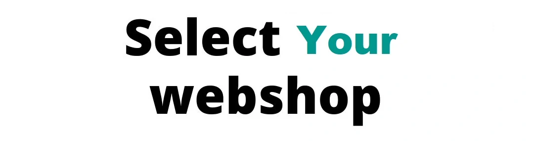 Select Webshop for ShopMania datafeed 