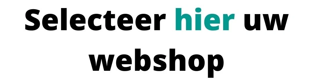Selecteer Webshop voor Blokker.nl koppeling 